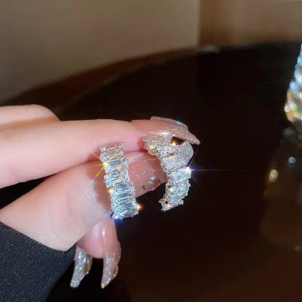 Gold plated earrings